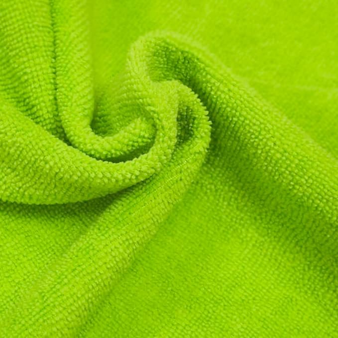 POLYTE Multipurpose Microfiber Cleaning Cloth, 12x16 in, 36 Pack | Lint Free, Quick Dry
