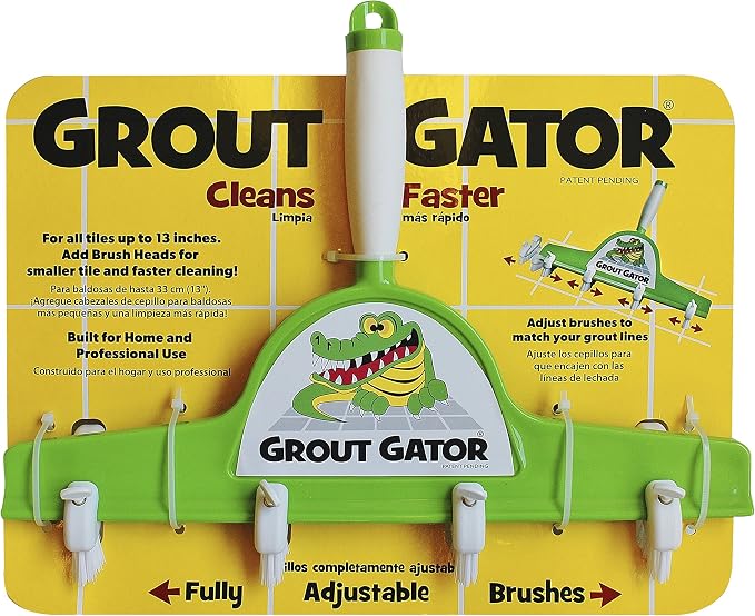 Grout Gator Cleaning Brush