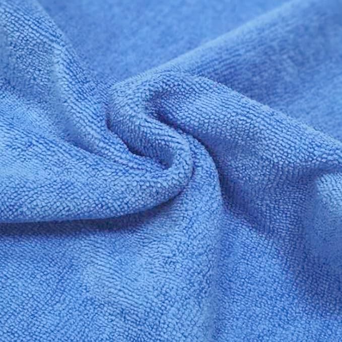 POLYTE Multipurpose Microfiber Cleaning Cloth, 12x16 in, 36 Pack | Lint Free, Quick Dry