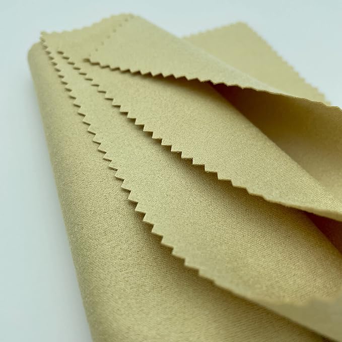 AAwipes Guitar Cloths Microfiber Yellow 6pcs 12"x12" Plush Polishing Cloths | For Musical Instruments Premium Cleaning Cloths For Guitar Violin Clarinet Trumpet Sax Universal