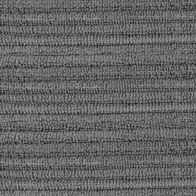 Amazon Basics Microfiber Cleaning Cloths, Ultra Absorbent, Lint Free, Streak Free, Non-Abrasive, Reusable and Washable, 12" x 12", Grey, 48 Pack