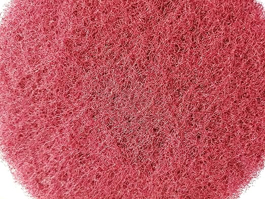 20 Pieces Scrub Pads Drill Power Brush Tile Scrubber Scouring Pads Cleaning Kit Including 2 Kinds of Abrasive Buffing Pads Replacement for Home Kitchen House Indoor Outdoor Cleaning (5 Inch)